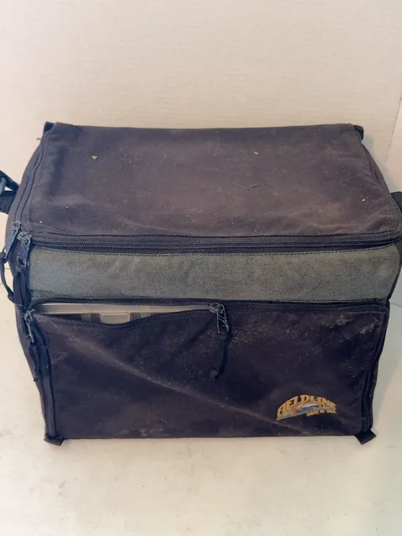 Fieldline Soft Tackle Bag with Plastic Utility Boxes and Fishing Lures