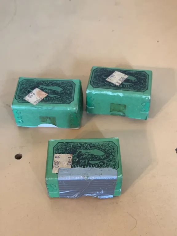 Lot of Three Sierra Bullets 22 Caliber Reloading Projectile Boxes
