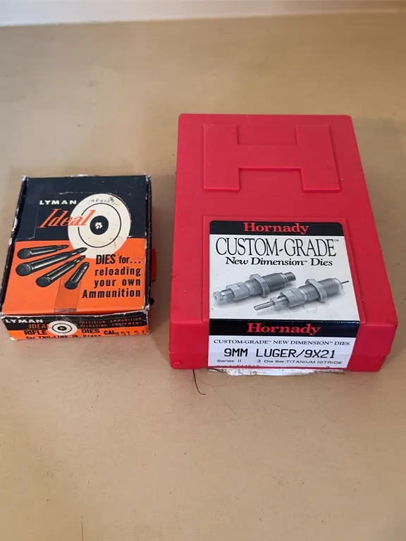 Lyman Ideal and Hornady Ammunition Reloading Die Sets