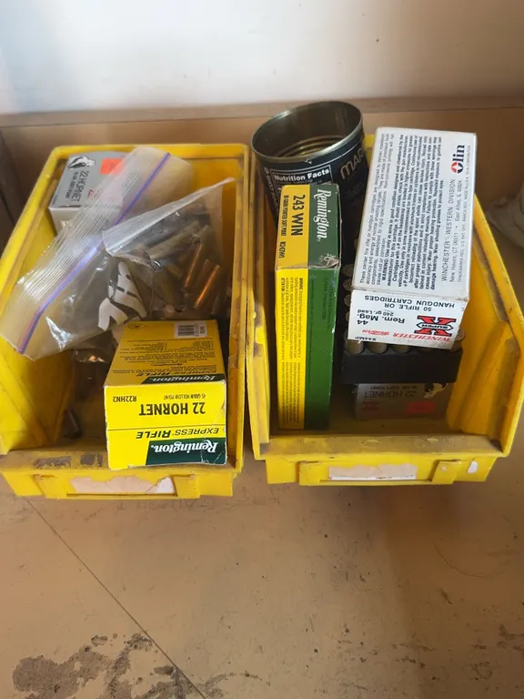 Assorted Ammunition Boxes Shell Casings Remington Winchester Lot