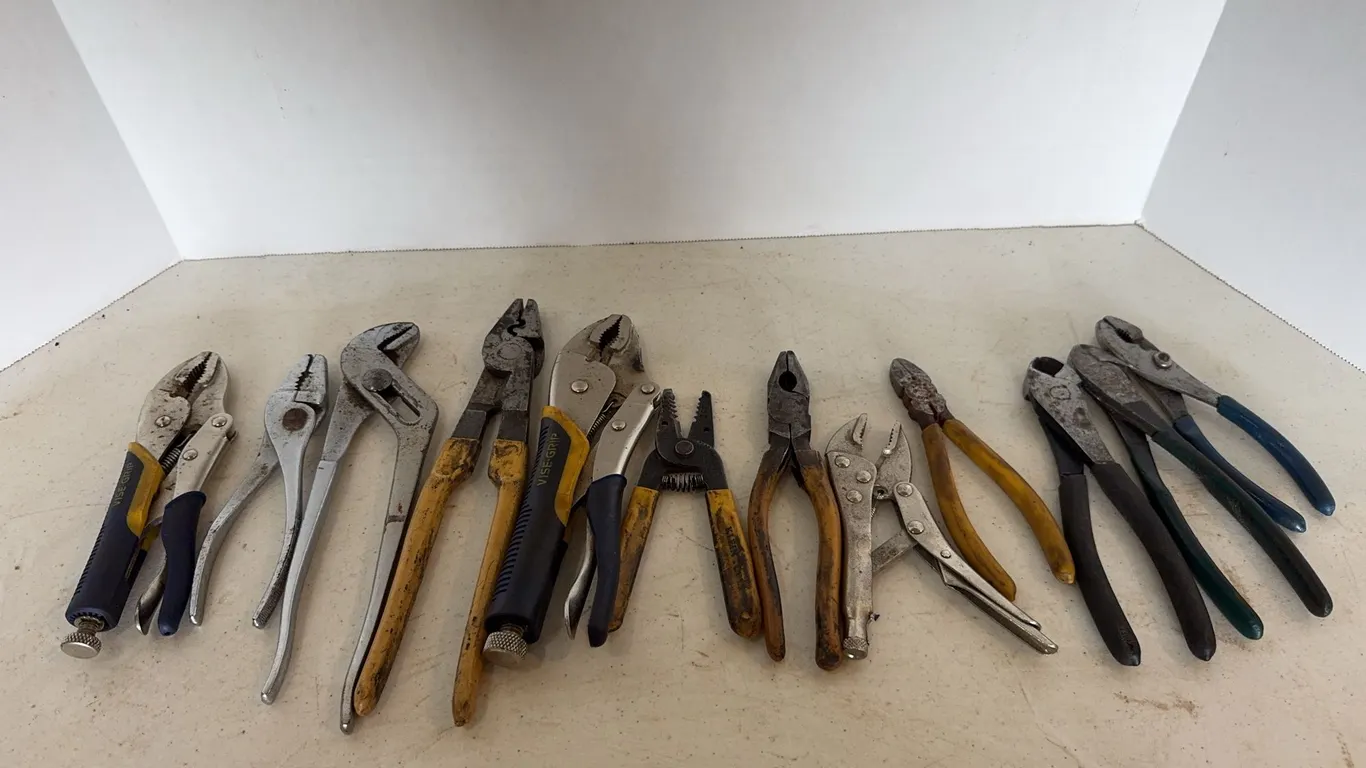 Assorted Hand Tool Lot Featuring Vise-Grip Klein Tools And Ideal Pliers