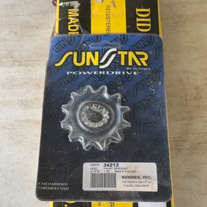 DID Daido Roller Chain 520-102L and Sunstar Front Sprocket