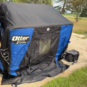 Otter XT Cottage X-Over Ice Fishing Shelter Lot
