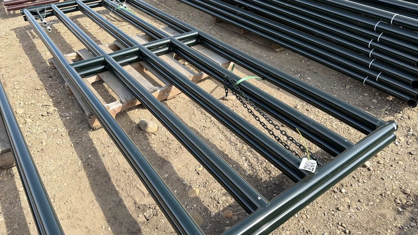 2 - NEW/UNUSED 12' RANCH GATES - SOLD PER GATE