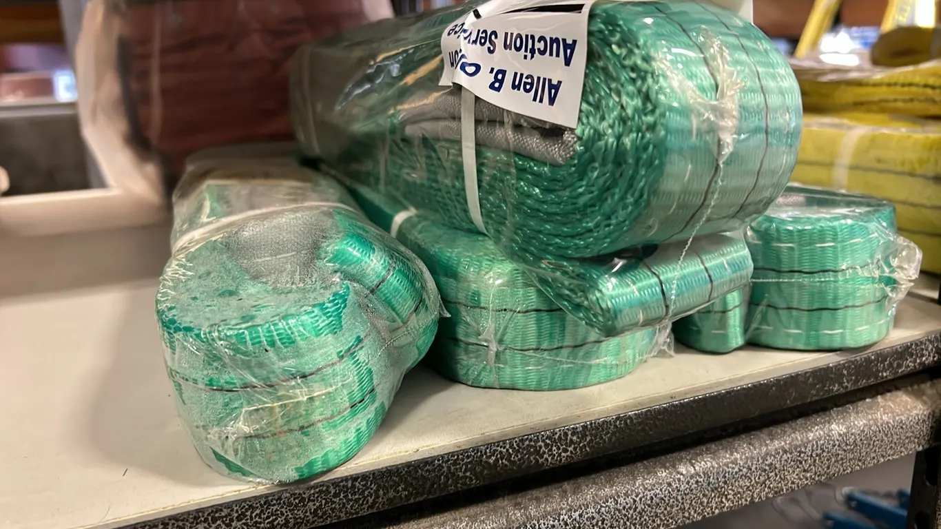 4 - NEW/UNUSED 2"X4ML FLAT WEB SLINGS - SOLD PER SLING