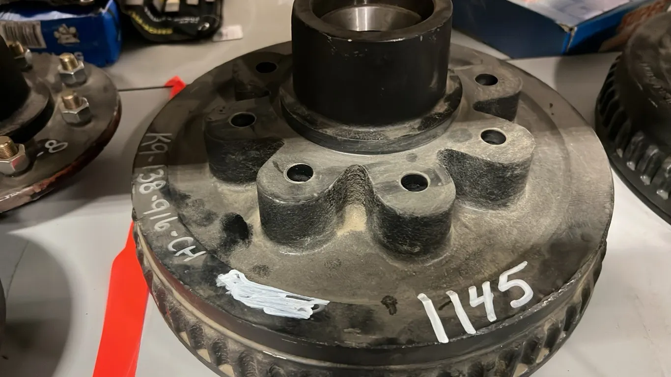 NEW/UNUSED 8 BOLT TRAILER WHEEL BRAKE DRUM