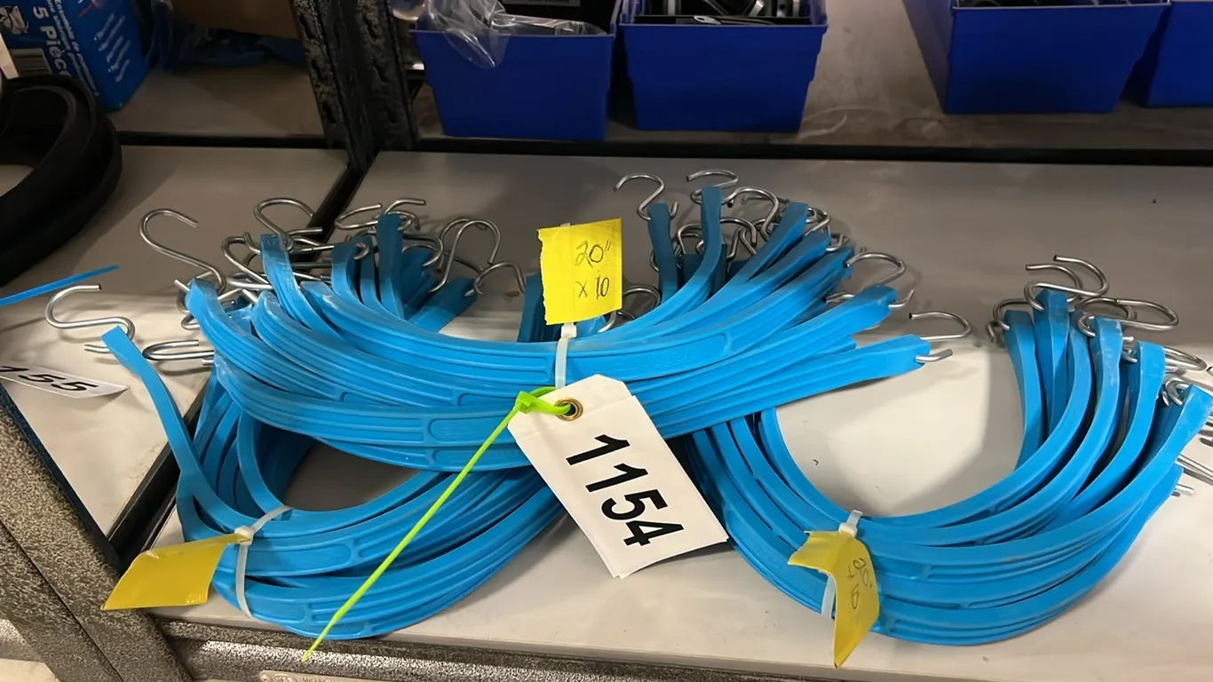 3 - GROUPS OF 10 20" TARP STRAPS - SOLD PER GROUP