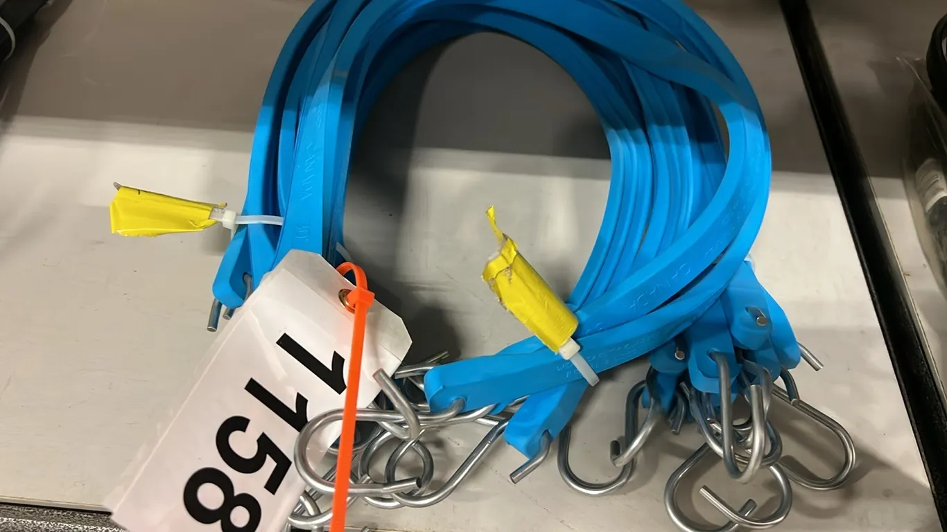 14 - NEW/UNUSED 30" TARP STRAPS