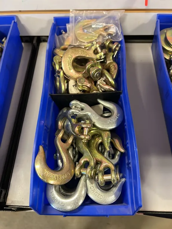 NEW/UNUSED TRAY OF ASSORT HOOKS
