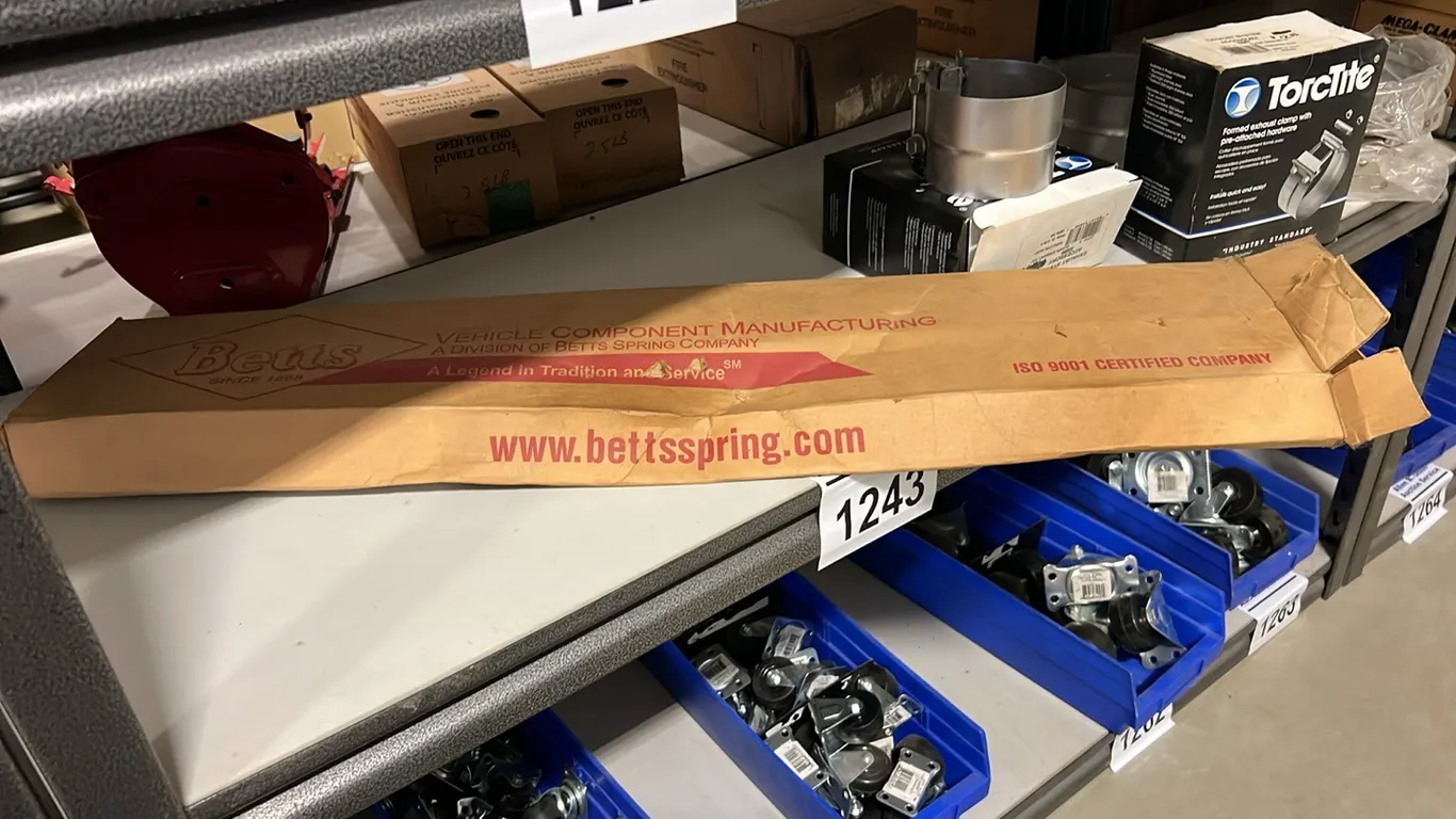 NEW/UNUSED SET OF MUDFLAP HANGERS & EXHAUST CLAMPS