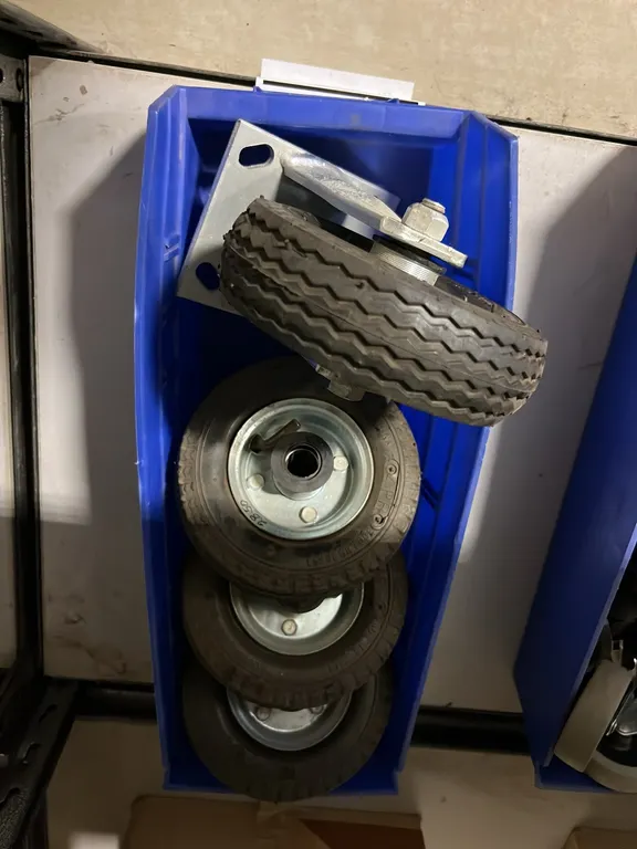 4 - NEW/UNUSED 6" CASTOR WHEELS