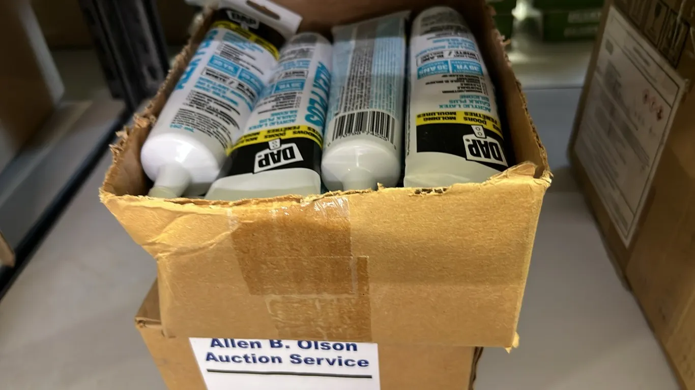 NEW/UNUSED 2 - CASES OF ACRYLIC LATEX CAULKING PLUS SILICONE