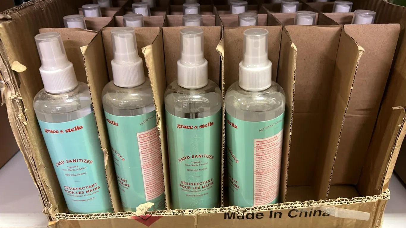 NEW/UNUSED 22 - SPRAY BOTTLES OF HAND SANITIZER