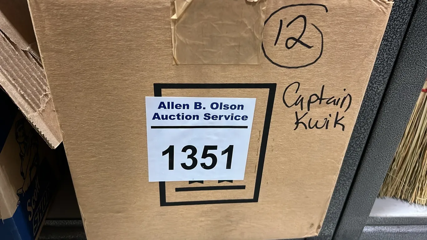 NEW/UNUSED BOX OF 12 - CAPTAIN QWIK DEODORIZING ABSORB PELLETS