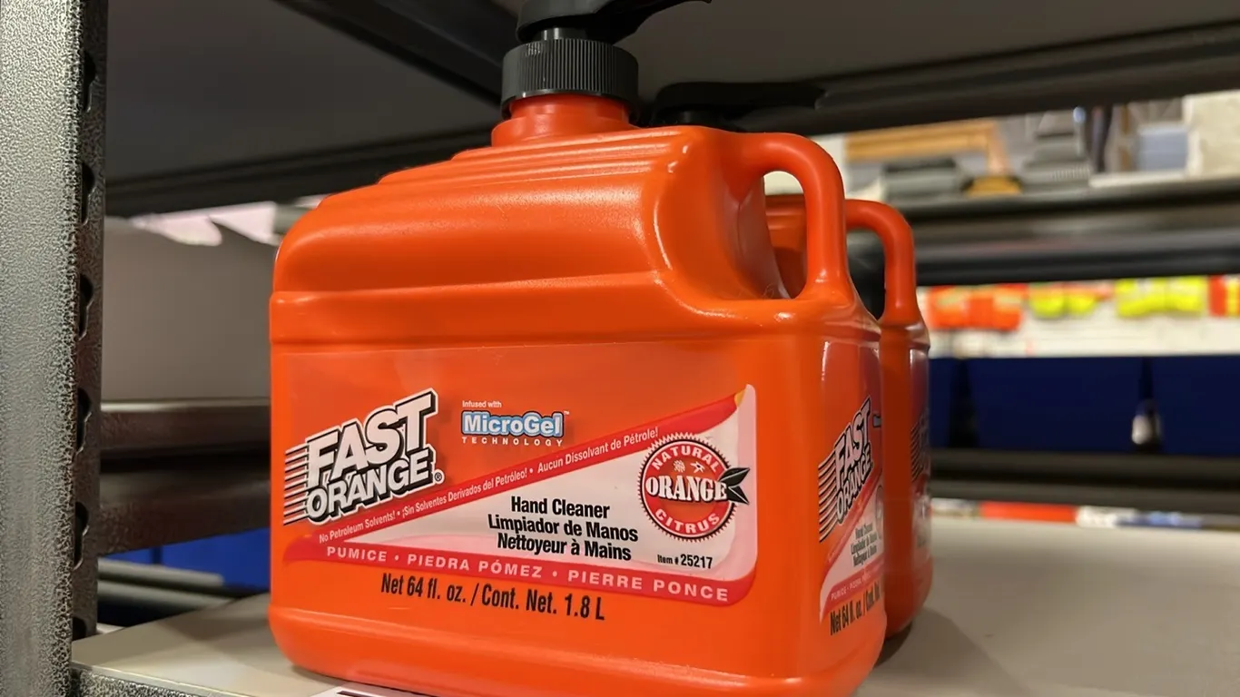 2 JUGS - NEW/UNUSED FAST ORANGE HAND CLEANER