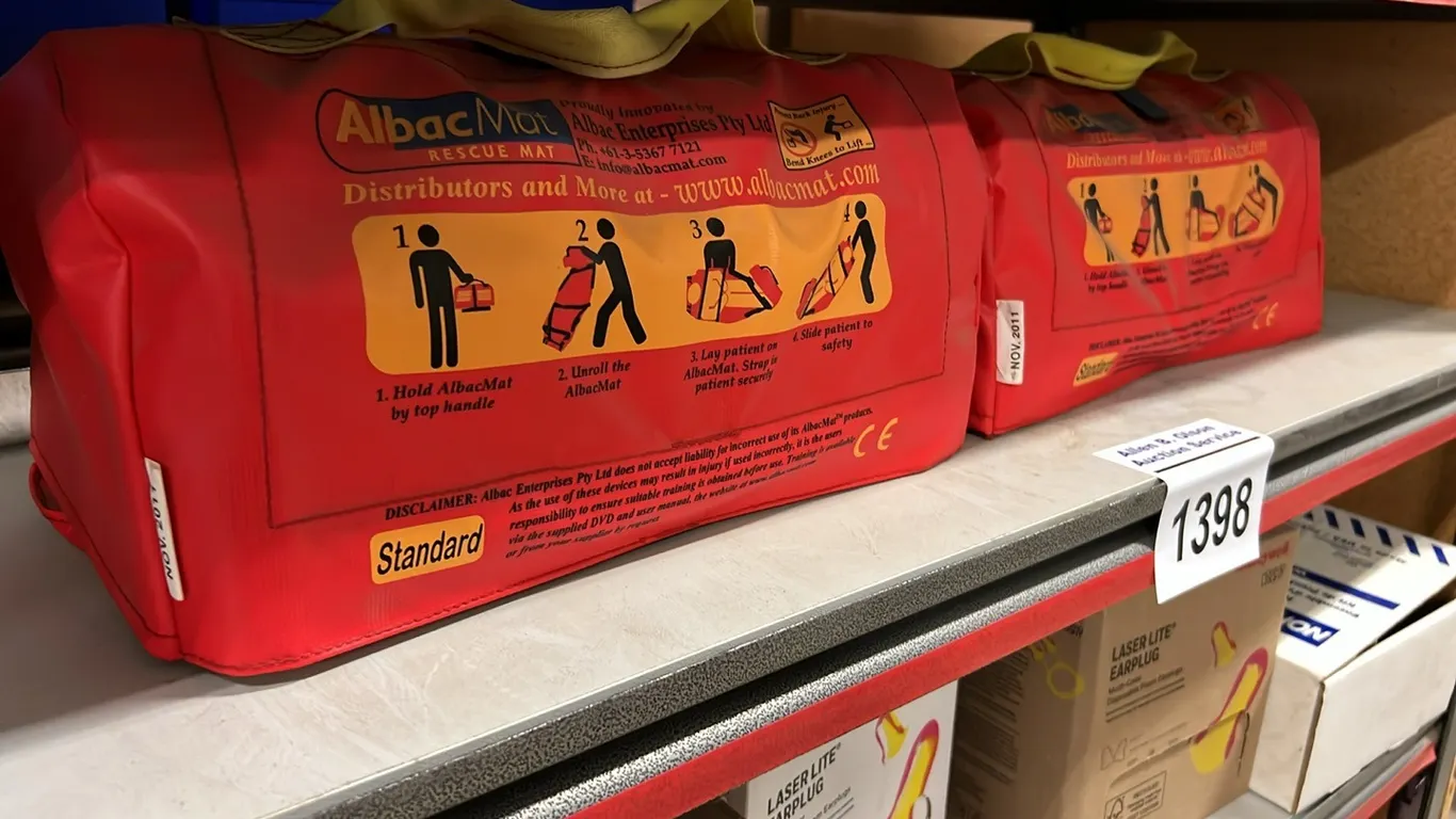 2 - NEW/UNUSED ALBACMAT RESCUE MATS