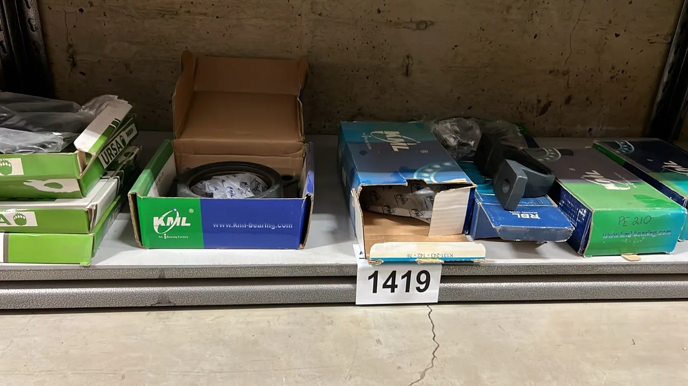 NEW/UNUSED URSA BELT PULLEYS, LARGE BEARING FLANGE HOUSING & ASSORT PILLOW BLOCK BEARING HOUSING
