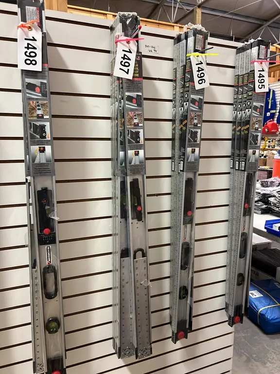 4 - NEW/UNUSED FOLDABLE SQ GRADE FINDER LEVELS - SOLD PER LEVEL