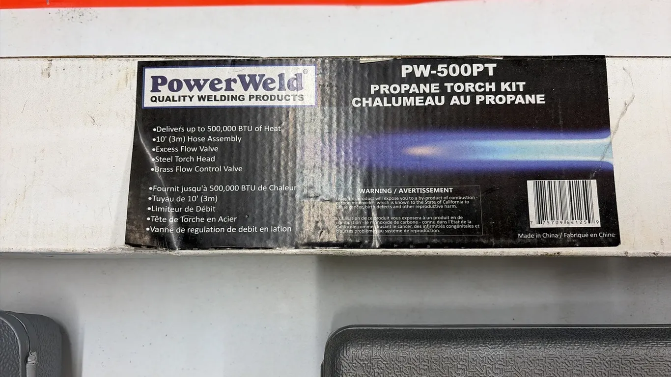 NEW/UNUSED PROPANE TORCH KIT