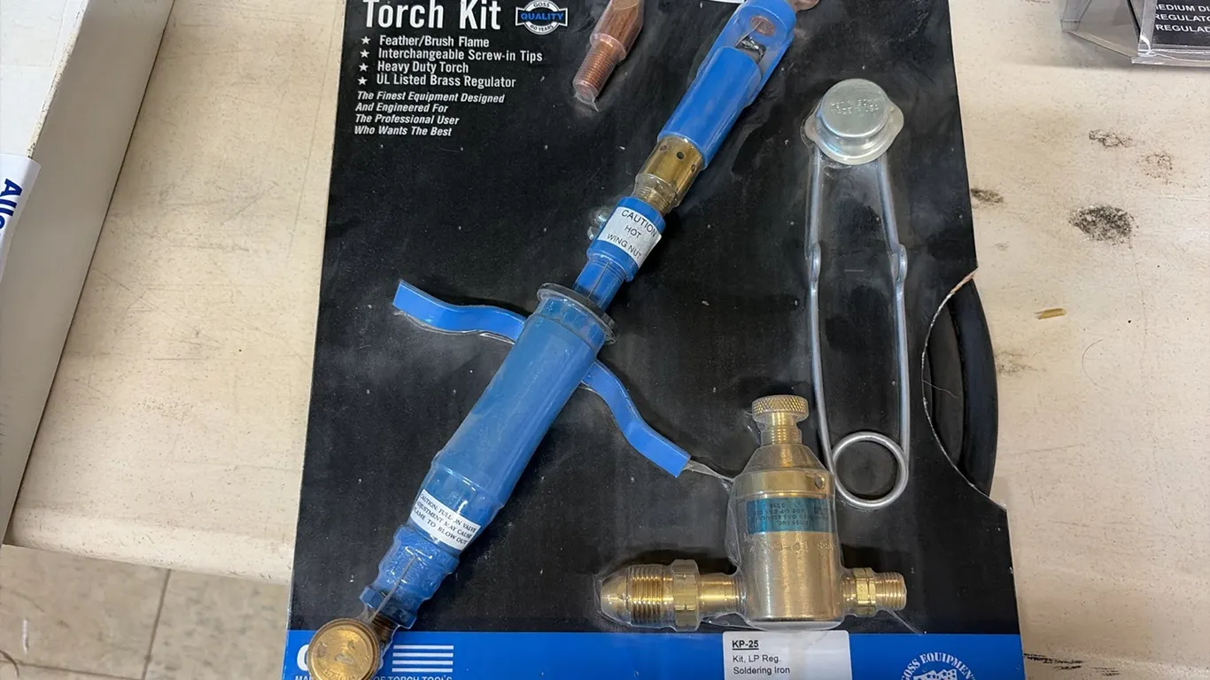 NEW/UNUSED AIR PROPANE TORCH KIT