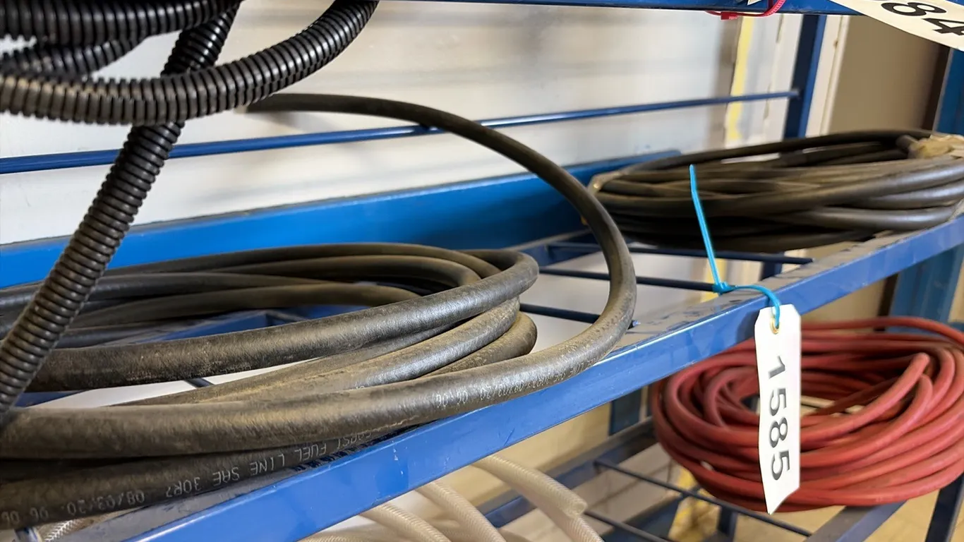 2 - NEW/UNUSED COILS OF 3/8" RUBBER FUEL LINE