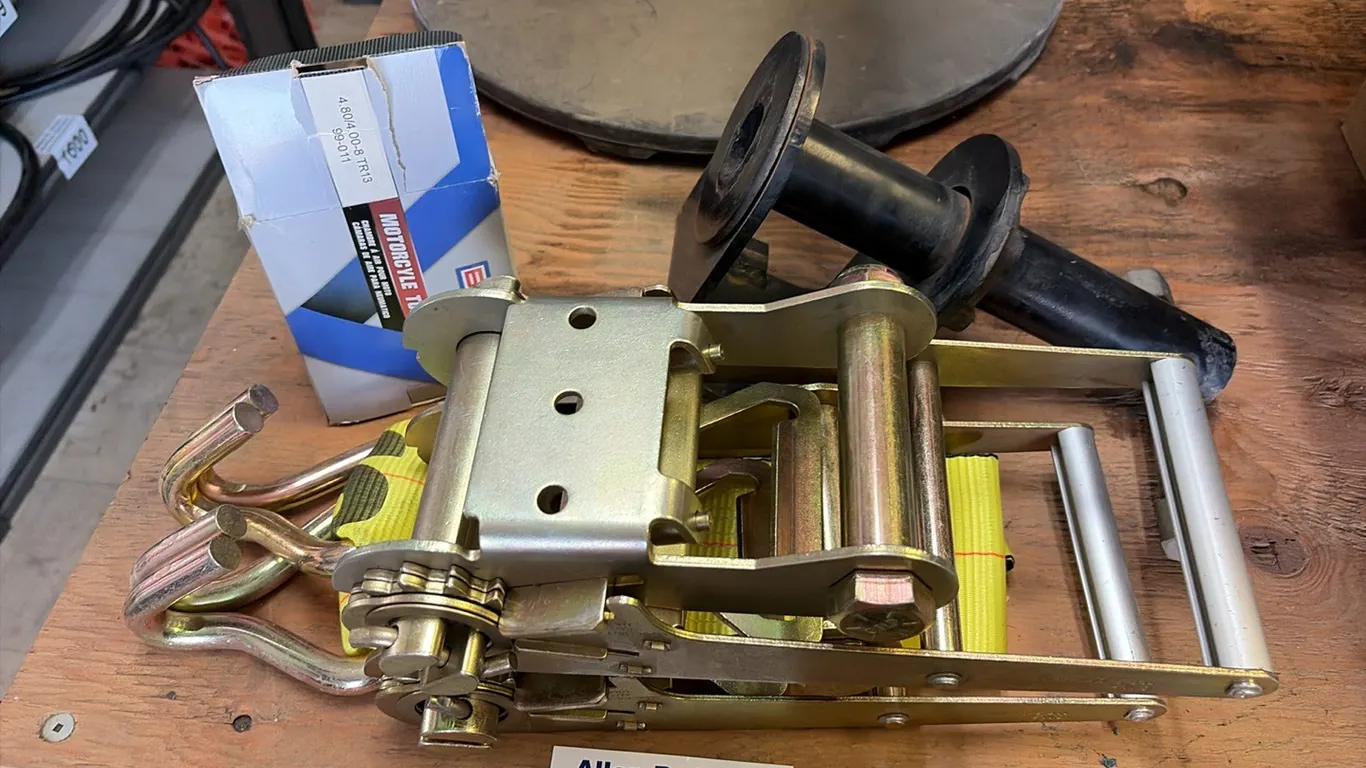 NEW/UNUSED 2 - LARGE RATCHETS FOR STRAPS, TRAILER WINCH STRAP TIE DOWN & MORE