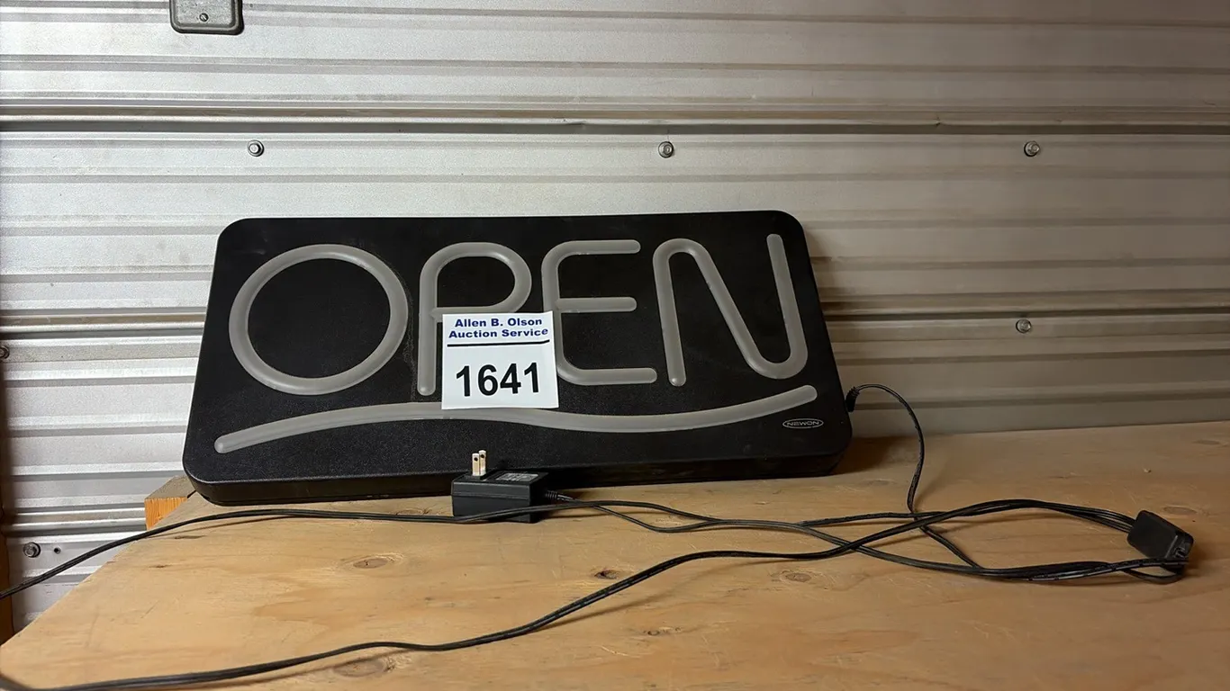 ELECTRIC OPEN SIGN