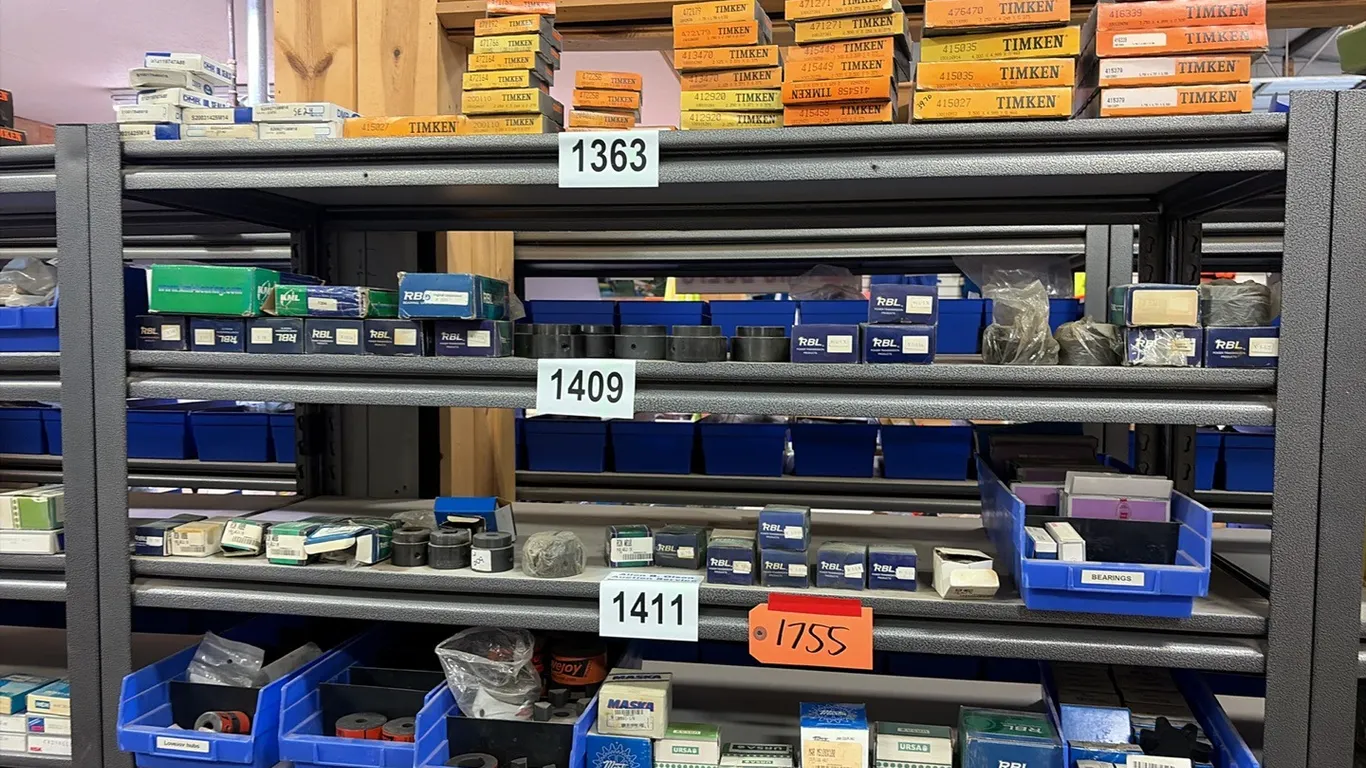 7 SHELF SHELVING UNIT 6'H x 18"W x 48"L