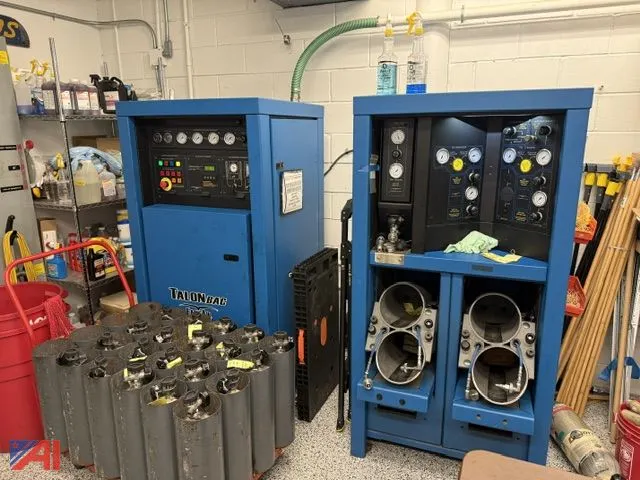 EagleAir Talon BAC high-pressure breathing air compressor and containment fill station system