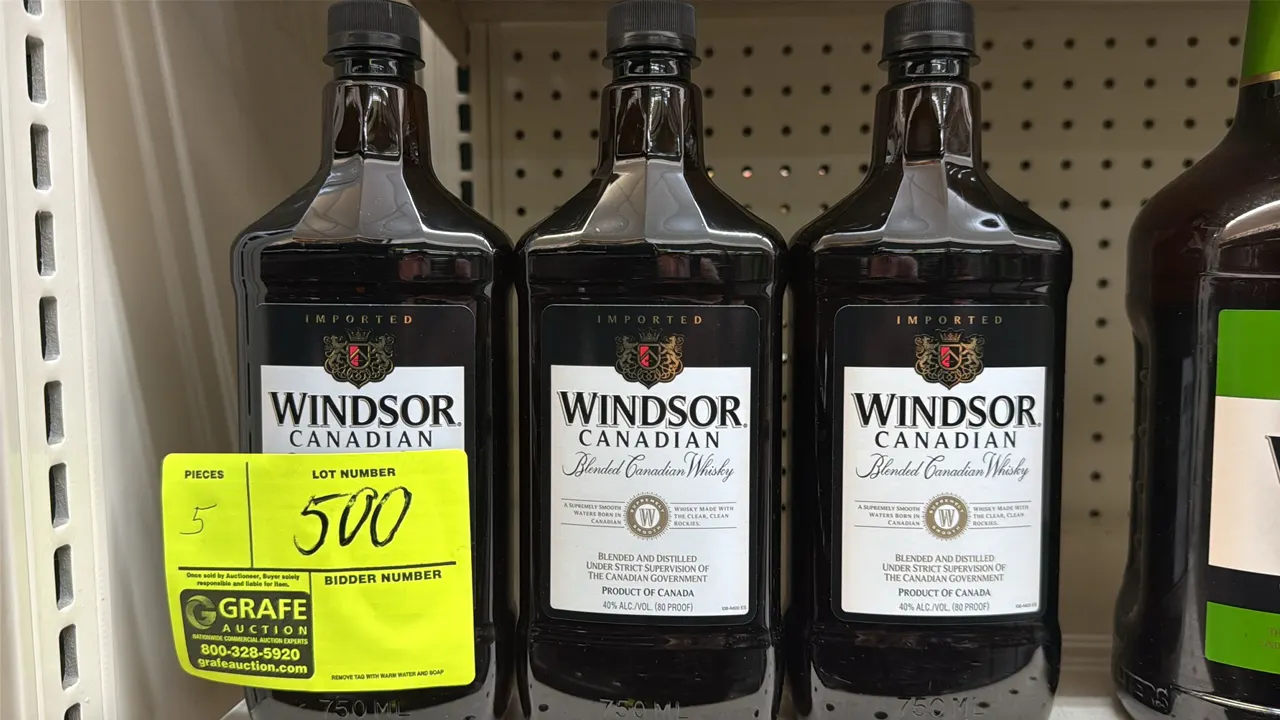 Windsor blended Canadian whisky assortment. Includes (3) 750 mL bottles of Windsor Canadian Blended Canadian Whisky (40% ABV, 80 Proof) and (2) 1.75 L