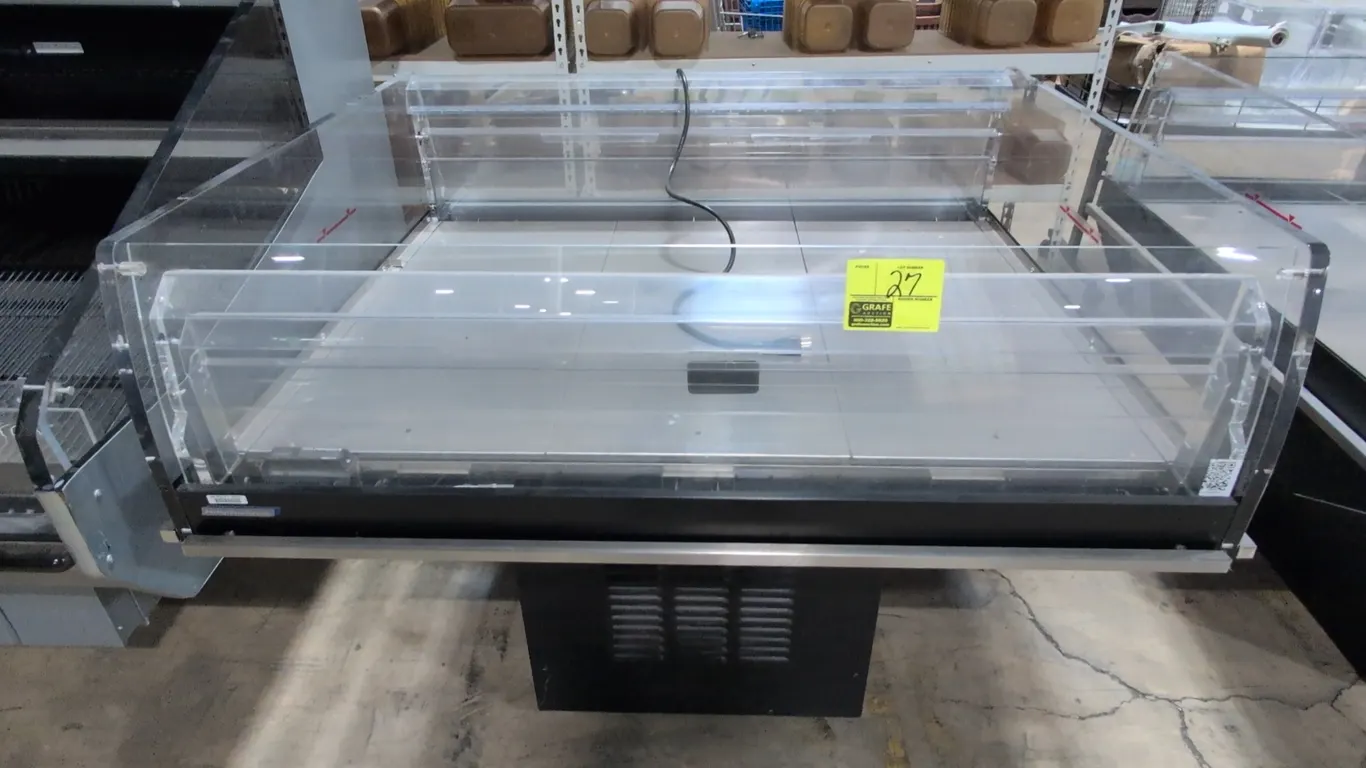 52" Hill Phoenix model MIDA 4, Self contained open air cooler, 120V