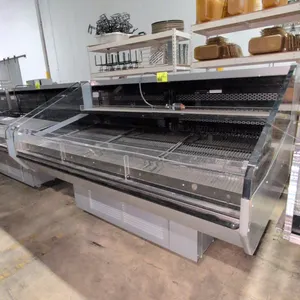 74" Hussmann Q2-SSM-6S (2021), Portable self contained open air cooler, 120V