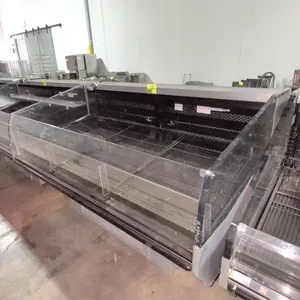 74" Hussmann Q2-SSM-6S (2019), Portable self contained open air cooler, 120V