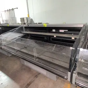 74" Hussmann Q2-SSM-6S (2019), Portable self contained open air cooler, 120V