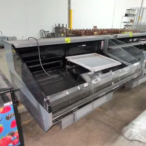 74" Hussmann Q2-SSM-6S (2021), Portable self contained open air cooler, 120V