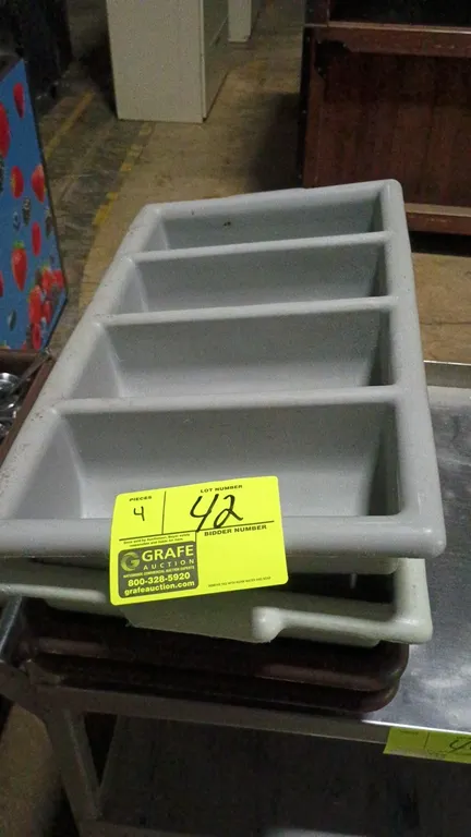 Poly utensils holder