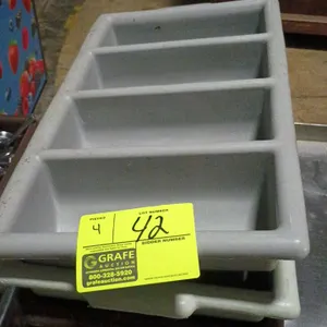 Poly utensils holder
