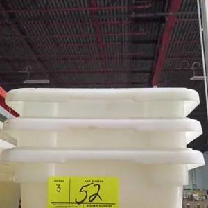 12"x16"x6" Poly 3 Gallon Food storage containers ( no other contents included)