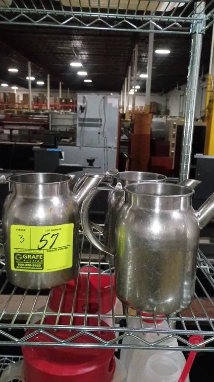 Vallrath Stainless steel Pitcher (no lids )
