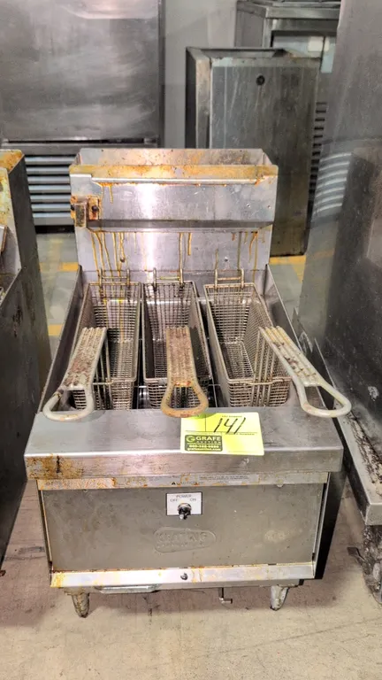 Keating model 14CH, Natural gas instant recovery fryer