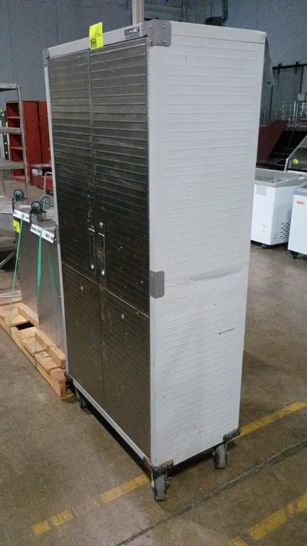 36"x18"x72" Ultra HD 2 door metal portable cabinet