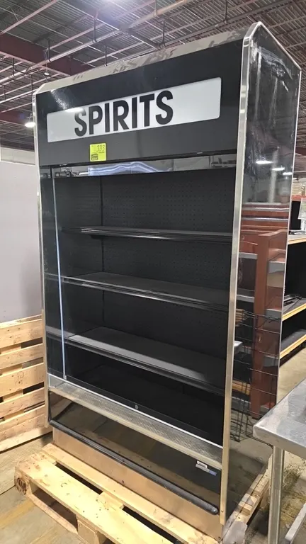 47" Hill Phoenix model C000117740Q4724TM (2021), Self contained open air cooler, 120V