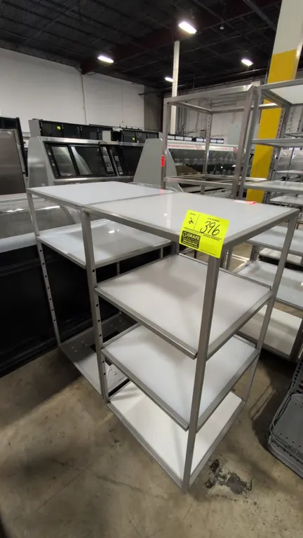 20"x20"x42" Metal portable merchandise racks