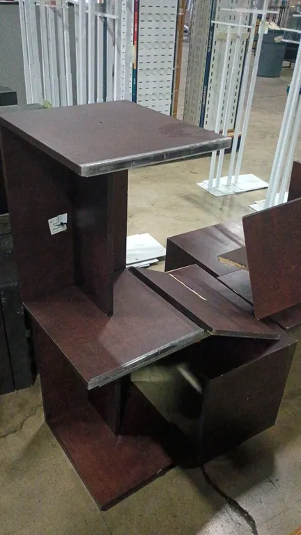 Assorted wood displays