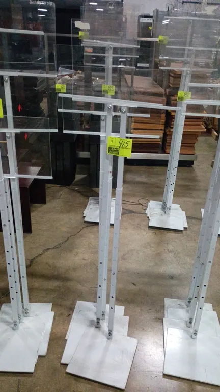 17"x64" Metal sign holder