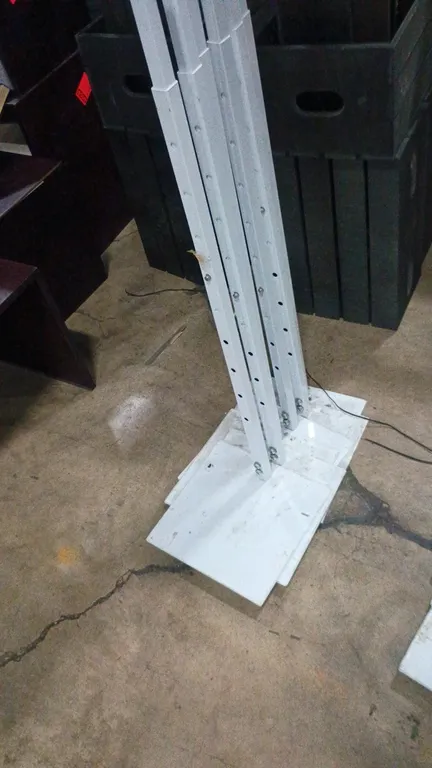 17"x64" Metal sign holder