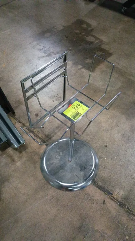 Chrome magazine holder