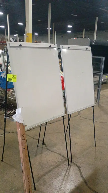 29"x27"x66" Whiteboard easel