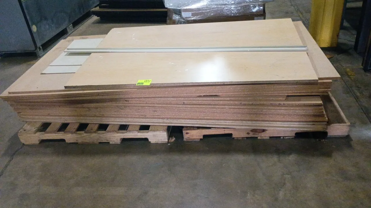 Quantity of 4'x8' Particleboard decks (20 sheets)