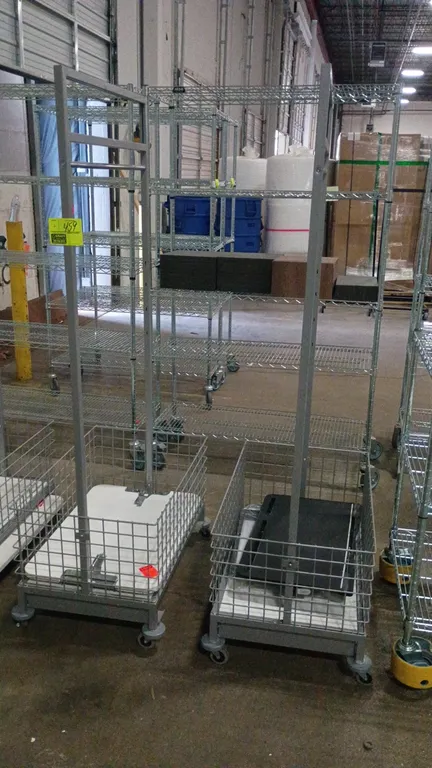 32"x21"x73" Clothing Return rack